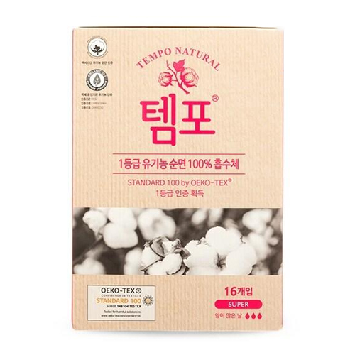 템포 내추럴 슈퍼 16개 (1팩(16개))_이미지