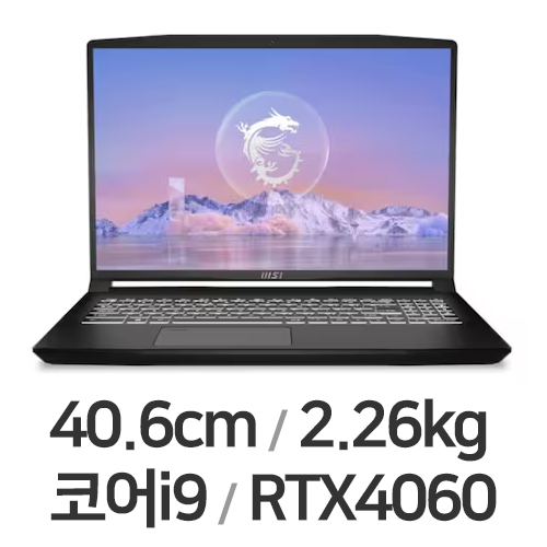 MSI 크리에이터 M16 B13VF-i9 WIN11 64GB램 (SSD 1TB)