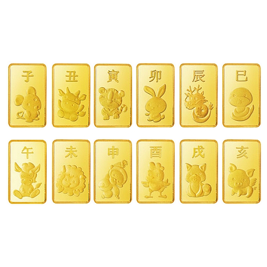한국금거래소 12지 골드바 모음 3.75g (1개)