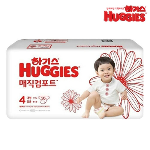 하기스 2021 매직 컴포트 밴드형 4단계-공용
