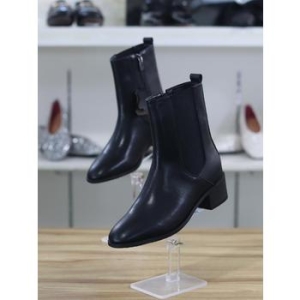 바이로쏘 세이브존06 소가죽 청키힐 4.5cm 앵클부츠 BY 23S10858CF2W 42637332