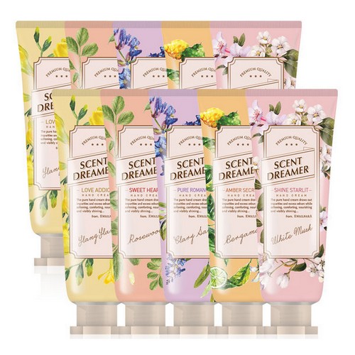 센트드리머 퍼퓸 핸드크림 10종 세트