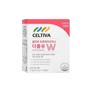 셀티바 프로바이오틱스 W 500mg 30캡슐 (3개)_이미지