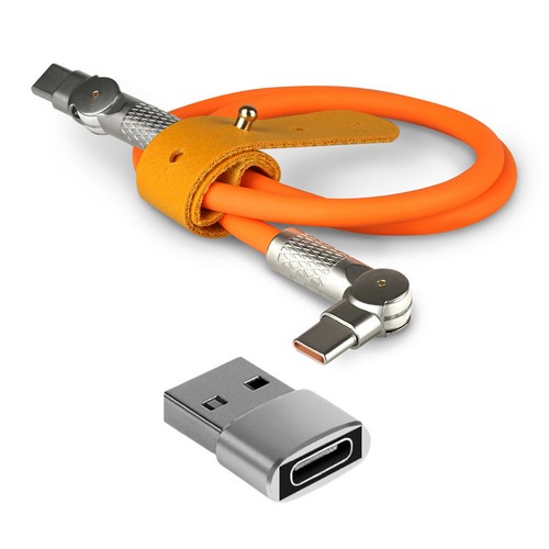 이메이크 PD PPS 60W Type C LED 회전 케이블 EMC-L180PD (3m)_이미지