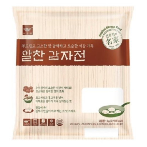 사옹원 알찬 감자전 1kg (2개)_이미지