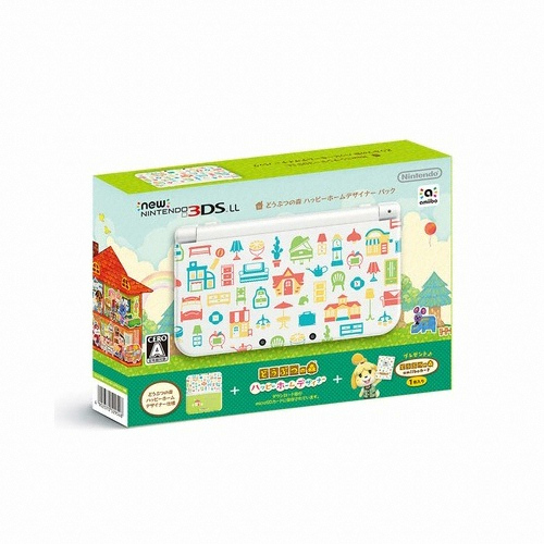 닌텐도 뉴 3DS LL 동물의 숲 해피 홈 디자이너 패키지 해외구매,한정판_이미지