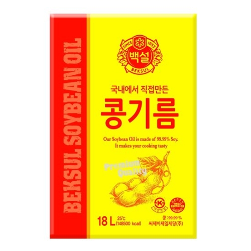 CJ제일제당 백설 콩기름 18L