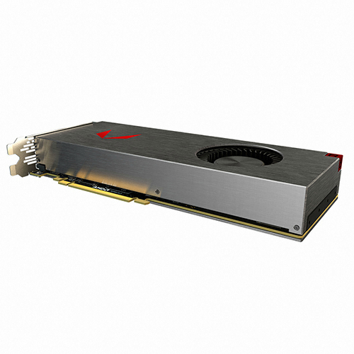 GIGABYTE 라데온 RX Vega 64 실버 HBM2 8GB_이미지