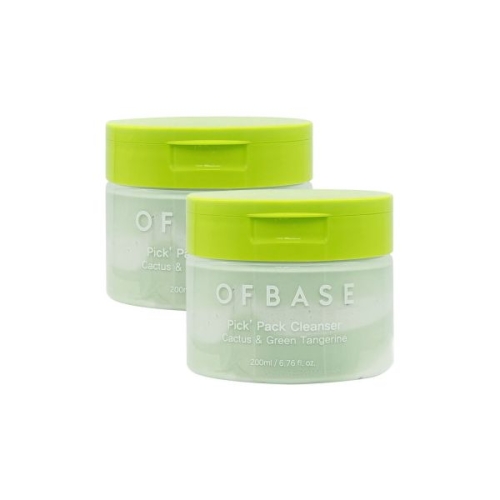  오브베이스 픽팩클렌저 백년초&청귤 200ml [2개]