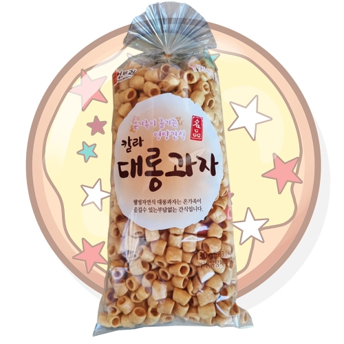 근영푸드 칼라 대롱과자 130g (5개)_이미지