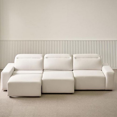 제퍼슨가구 매들린 모션 슬라이드 코모도 패브릭 소파 4인용