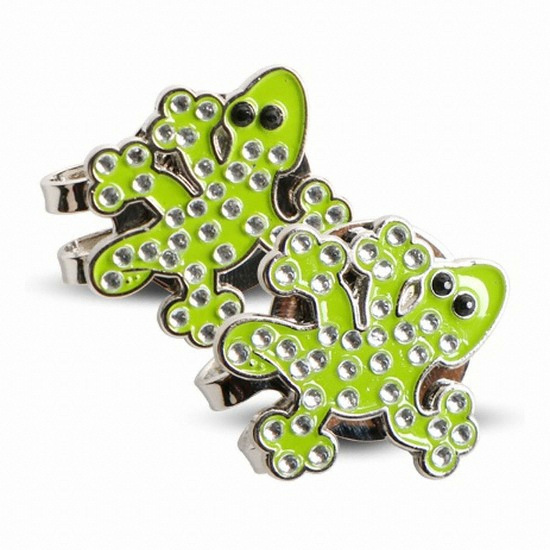 도마뱀 모양 디자인 골프 큐빅 볼마커