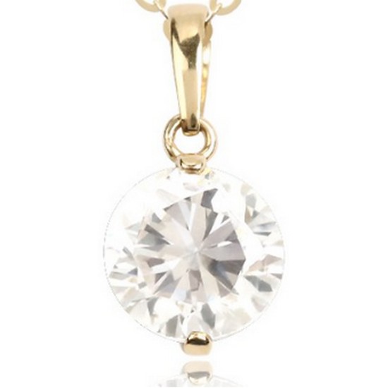 코알라주얼리 14K 싱글 큐 6mm 펜던트이미지입니다. 누르면 해당 게시물로 새창이동합니다.