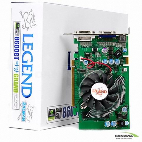 유니텍전자 LEGEND 지포스 8600GT LEGEND 마왕 GRAND 256MB 잘만_이미지