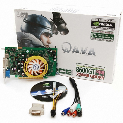 FORSA 지포스 8600GT 256MB AVA_이미지