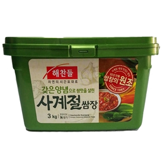 해찬들 사계절 쌈장 3kg (4개)_이미지
