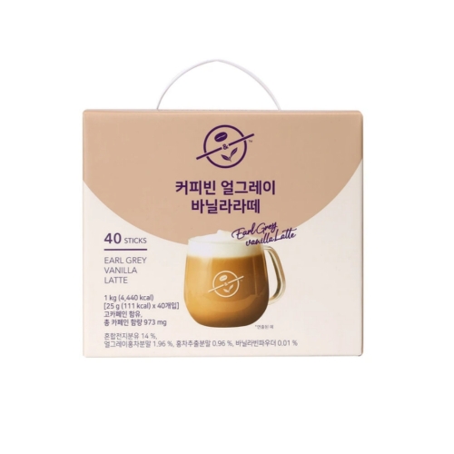 커피빈 얼그레이 바닐라 라떼 40개입 (3개)_이미지