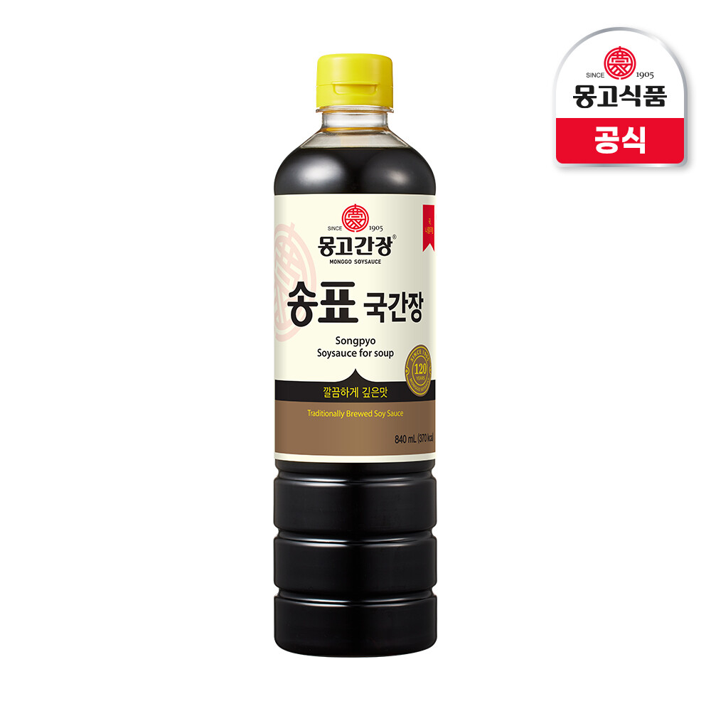 몽고식품 송표 국간장 840ml