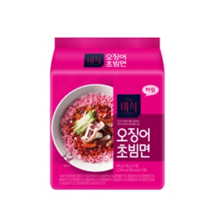 하림 더미식 오징어초빔면 139g (4개)_이미지