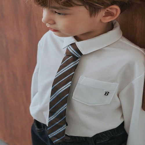 이현어패럴 빈 BZ53AN03BN 브라운 실크 넥타이