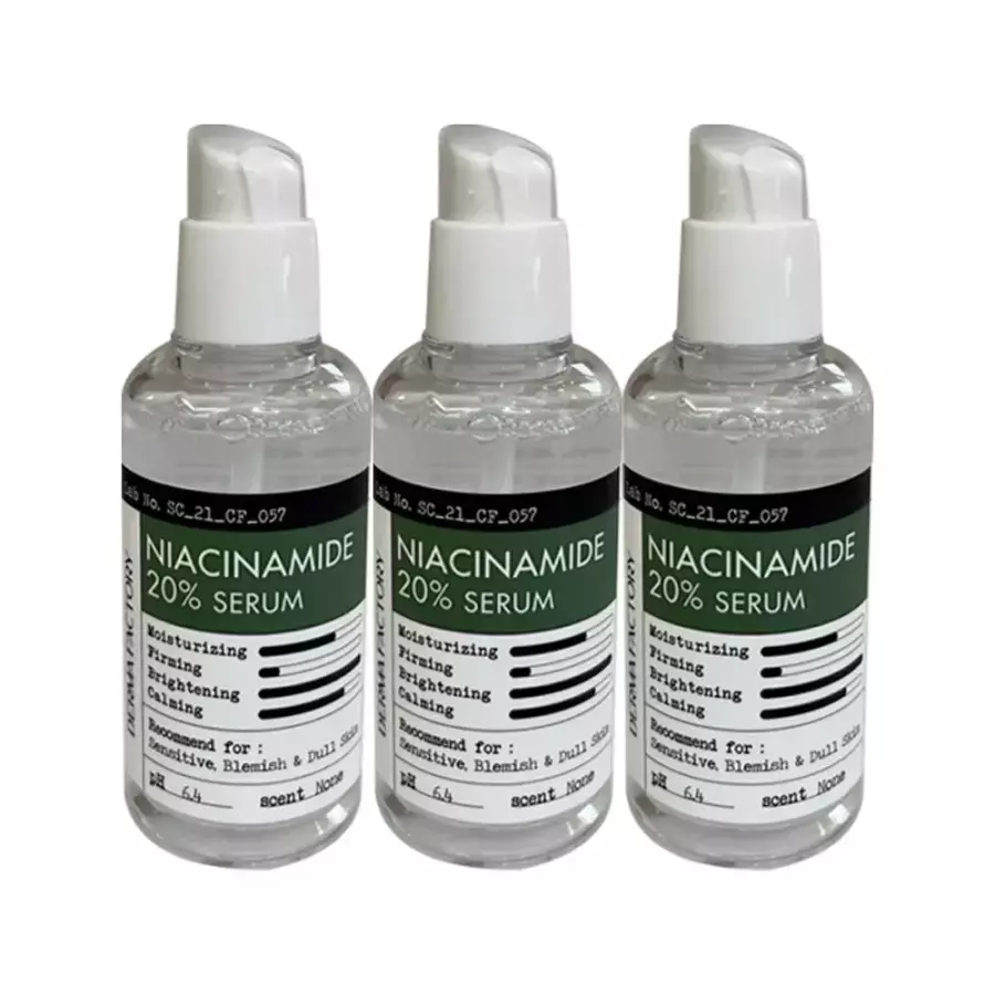비앤비코리아 더마팩토리 나이아신아마이드 20% 세럼 80ml (3개)
