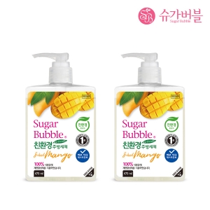  슈가버블 친환경 주방세제 스위트망고 470ml [2개] 상품이미지