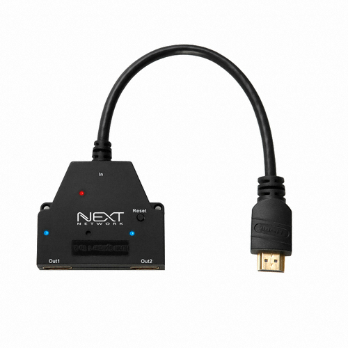 �������������ͽ� �ؽ�Ʈ HDMI 1:2 ����� �й��(NEXT-0102SPC4K)