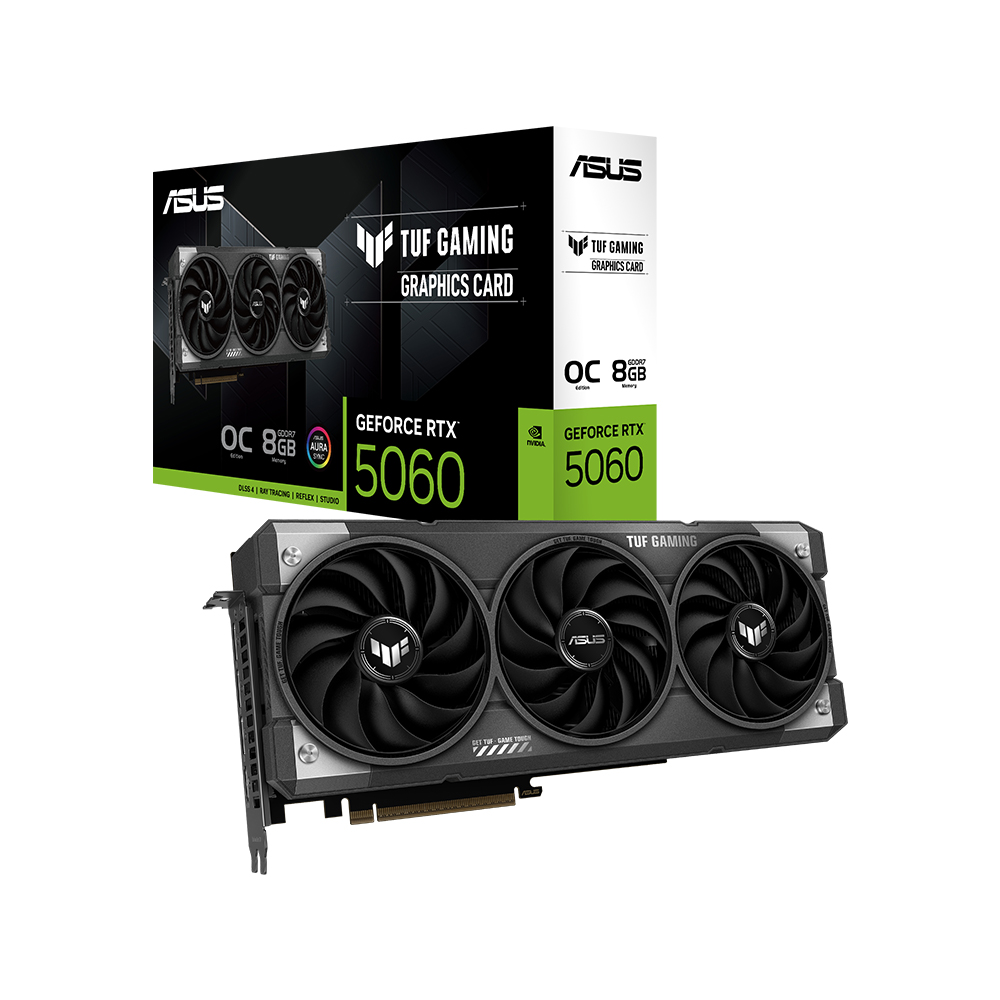 ASUS TUF Gaming 지포스 RTX 5060 OC D7 8GB 대원씨티에스
