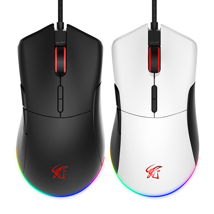 앱코 HACKER A230 3325 RGB 게이밍 마우스 (블랙)_이미지