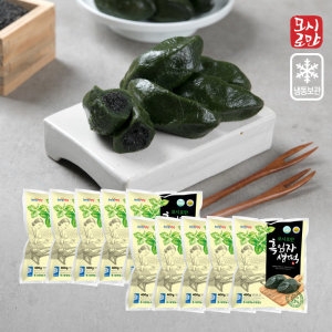  모시로만 냉동 영광모시떡 모시로만 흑임자생떡 송편 10봉
