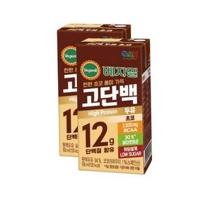 정식품 베지밀 고단백 초코두유 190ml (64개)_이미지