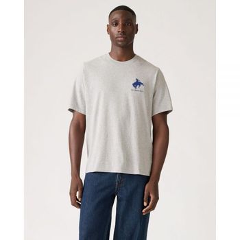 리바이스바디웨어 리바이스 SS 릴랙스 핏 티 Lc 새들 맨 3 미드 톤 헤더 그레이 7201581