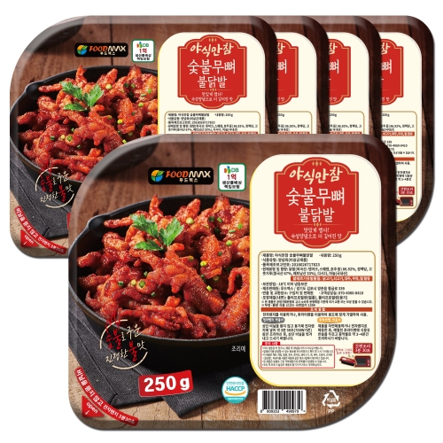 푸드맥스 숯불무뼈불닭발 250g (5개)_이미지
