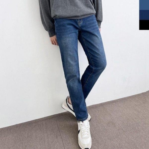 청바지 스판 기모 겨울 바지 WFMAN7C