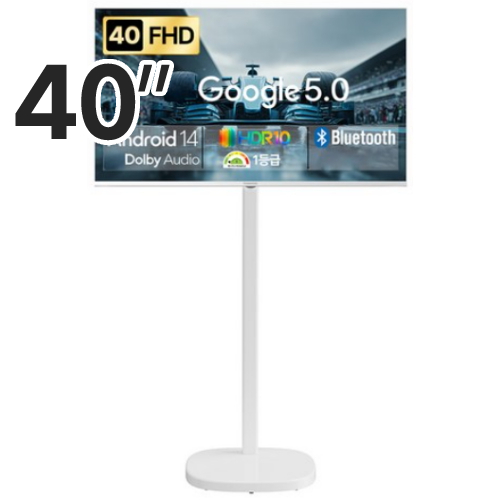 창홍  스마트TV 4K CH401FHD Google M9GPW1 이동형 패키지