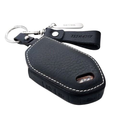 이지스오토랩 리츠S 가죽 키 케이스 기아 신형 8버튼 전용 K-M8