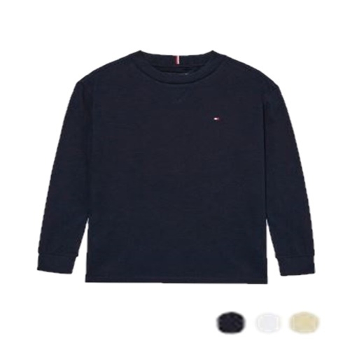  타미힐피거칠드런 2 에센셜 티셔츠 T42E6KKO21CBT2 3세16세