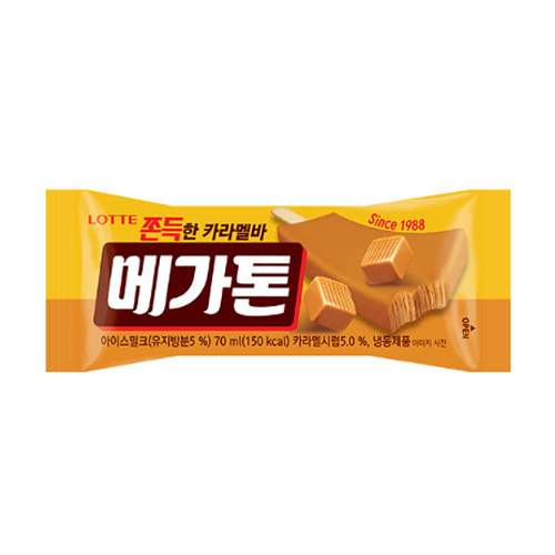 롯데제과 메가톤바 70ml (20개)