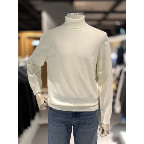 지오지아 4컬러 기계세탁전용 터틀넥 목폴라 니트 스웨터 ADG1EU1101_이미지