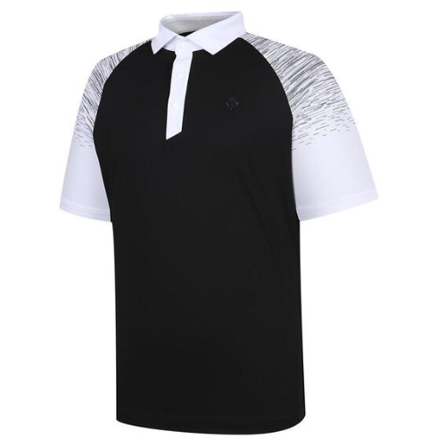 레노마골프 프로테크 래글런 카라 반팔 티셔츠 RMTYM2151 (199, 블랙)_이미지