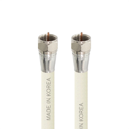 탑라인에이치디 솔탑 화이트 TV 동축 아날로그 케이블 (SOLTOP-462, 10m)_이미지