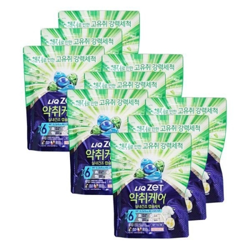 리큐 제트 악취케어 실내건조 캡슐세제 40입 (9개)_이미지