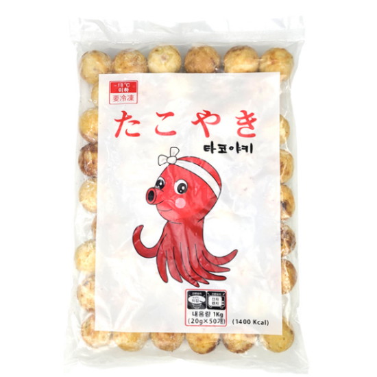 해물총각 타코야끼 1kg (1개)_이미지
