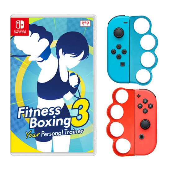 피트니스 복싱 3: 유어 퍼스널 트레이너 한글판 SWITCH, 패키지칩/그립 추가_이미지