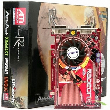 유니텍전자 라데온 X1650XT UNIQUE 256MB R2_이미지