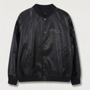 NBA 공용 래글런 자수 레더 점퍼 N261JP111P