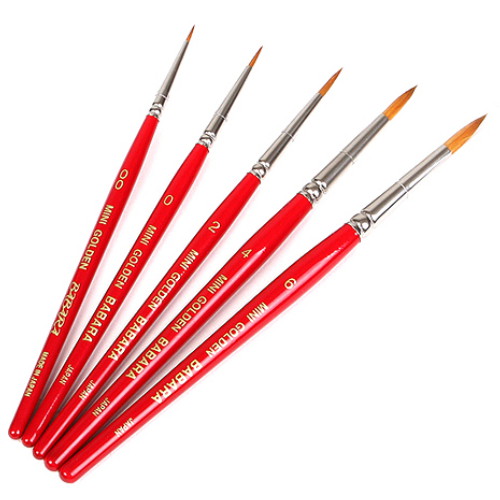 바바라 세필붓 미니세필골든 (8호)_이미지