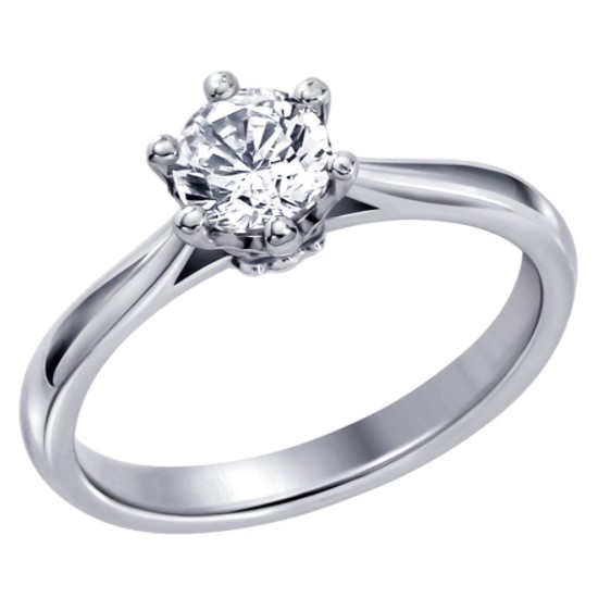 14K 엘로스 5부 다이아몬드 반지