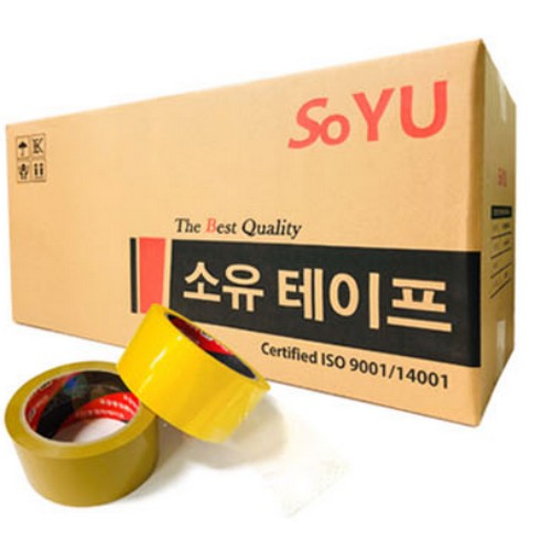 소유 중포장용 OPP 테이프 48mm x 40m (30개)