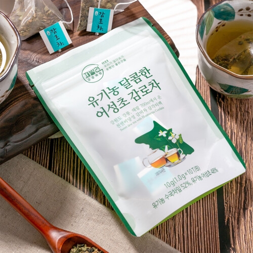 유기농 달콤한 어성초 감로차 10티백